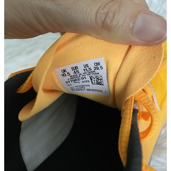 Puma Evospeed Long Jump Track & Field Shoes US Size 11.5 Yellow Black 377001-01 - Picture 11 of 14
